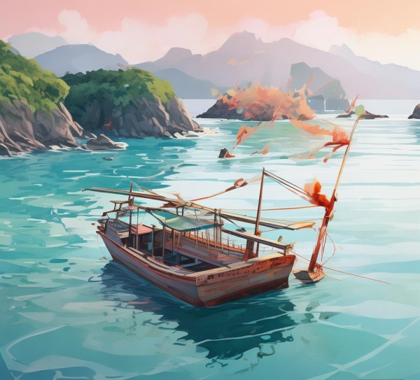 舟山之韵，诗意与活力的现代广告艺术