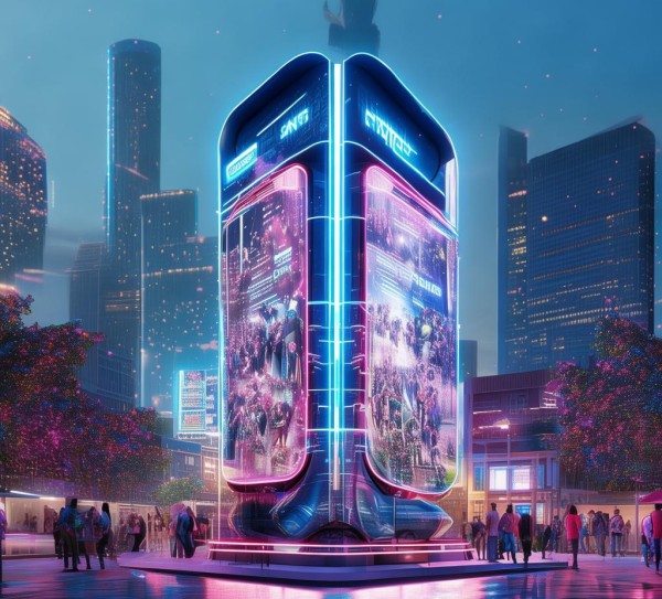 活力社区未来城市中的创新广告设计 活力社区未来城市中的创新广告设计